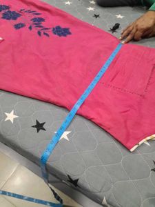 Pink Floral Kurta