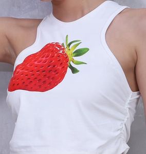 Cute Strawberry Graphic Tank Top