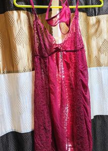 Lace Bra with Ribbon Detail