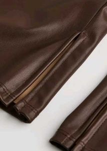 💥Price Drop 💥H&amp;M Faux Leather Slit Cut Pants