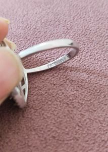 Elegant Emerald &amp; Sapphire Ring 925 #, fixed
