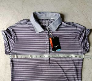 Nike Golf Striped Polo Shirt branded and OG
