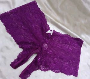Lace Bikini Briefs with