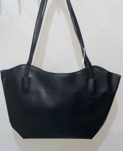 Classic Black Tote Bag