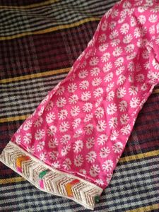 Beautiful Pink Printed Kurta