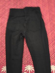Stylish Black Zip Pocket Pants