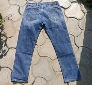 Emporio Armani Classic Blue Denim Jeans