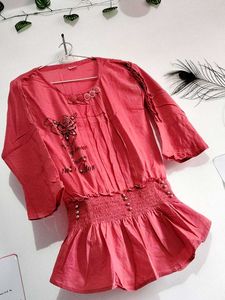 🎀 Cute Pink Girls' Top 😍
