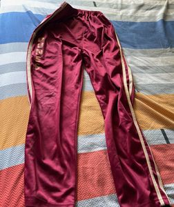 Maroon Track Pants