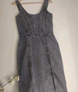 Vintage Denim Mini Dress