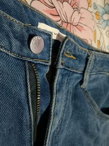 Vintage Wash Denim Jeans