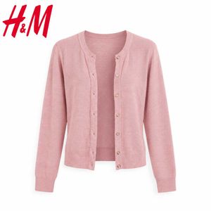 H&M Pink Knit Cardigan