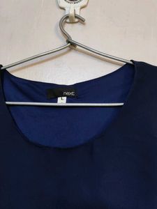 Elegant Navy Blue Maxi Dress