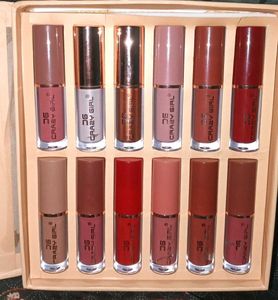 12 pcs matte liquid lipstick set
