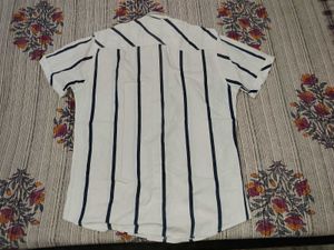 Men's Striped Short Sleeve Shirt