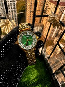EMPORIO ARMANI Crystal Dial Watch for Women ✨*