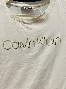 ck supersoft white tshirt