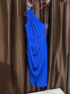 Blue Slit Dress 💙