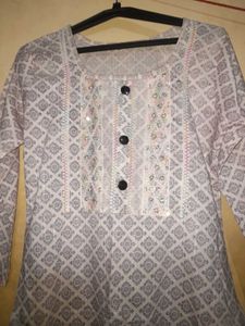 SALE PRICE Printed Kurta with Pants Set