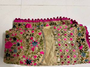 navratri handwork dupatta