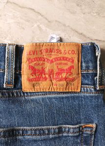 LEVI'S Classic Blue Denim Jeans