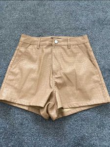 Faux Leather Snake Skin Designe Short Size 30-32