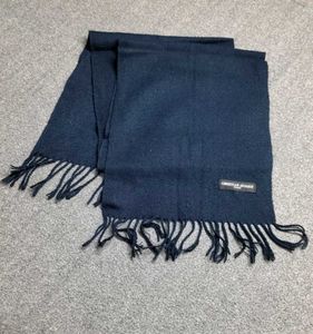 Christian Aujard Navy Scarf