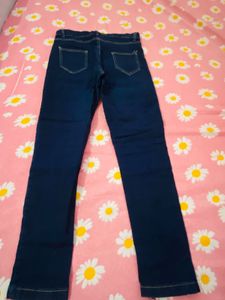 Dark Wash Blue Denim Jeans