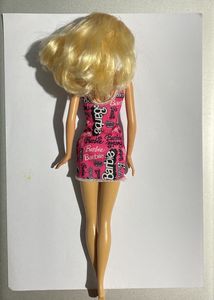 Barbie Doll in Pink  Print
