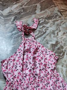 Floral Halter Sundress