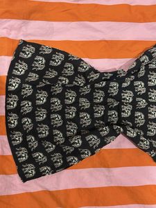 Black Elephant Print kurthi