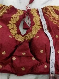 RAW SILK READY MADE BLOUSE