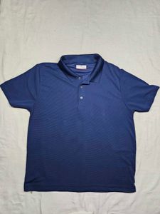 Grand slam Men's Navy Blue Polo Shirt