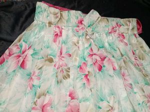 Beautiful Floral Print Skirt