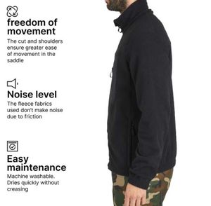 Decathlon zipped fleece jacket | 5 pockets