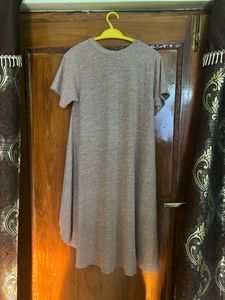 Hi-Lo Hem Casual Dress