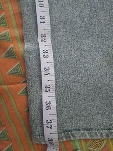 Grey Wide Leg Jeans