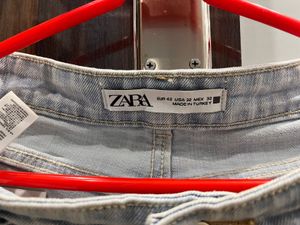Zara Light Blue Denim Jeans