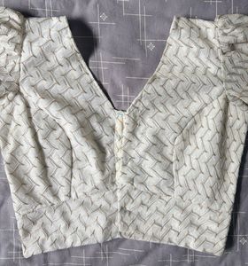 Elegant White Lace Blouse
