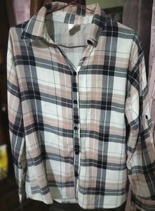 multicolored check shirt