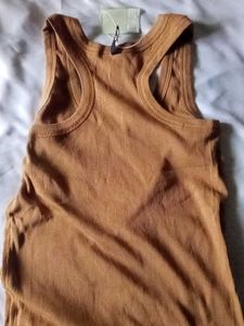 bodyfitted Ribbed Knit Tank Top