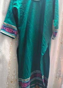 Stylish Green Suit without duppata