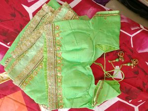 Green Saree