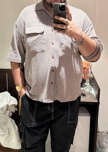 2 tshirts Textured Short Sleeve Shirt 5xl