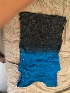 Stylish Blue & Black Kurta