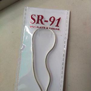 SR91 Pure Silver Beautiful Eternity Snacks 🥨Chain