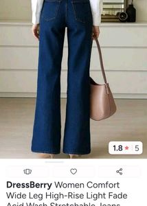 Women's Wide Leg High-Rise Jeans