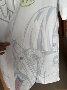 Oversized White Button-Up Shirt