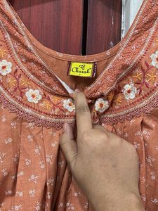 Orange Nightgown