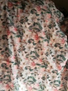 Floral Print  Blouse &amp;saree